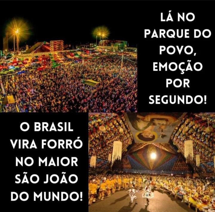 Apt 2 Km De Distancia Do Parque Do Povo Para O Maior Sao Joao Do Mundo Campina Grande Exteriör bild